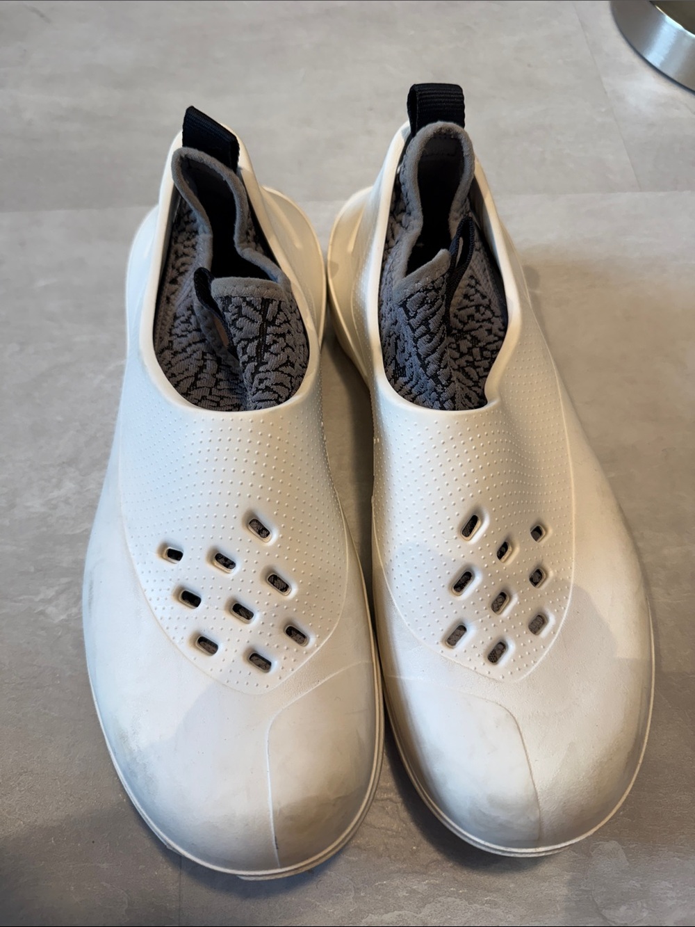 Jordan Granville Pro SP White Elephant Print Slip On Shoes Men’s 10 DN4890-101